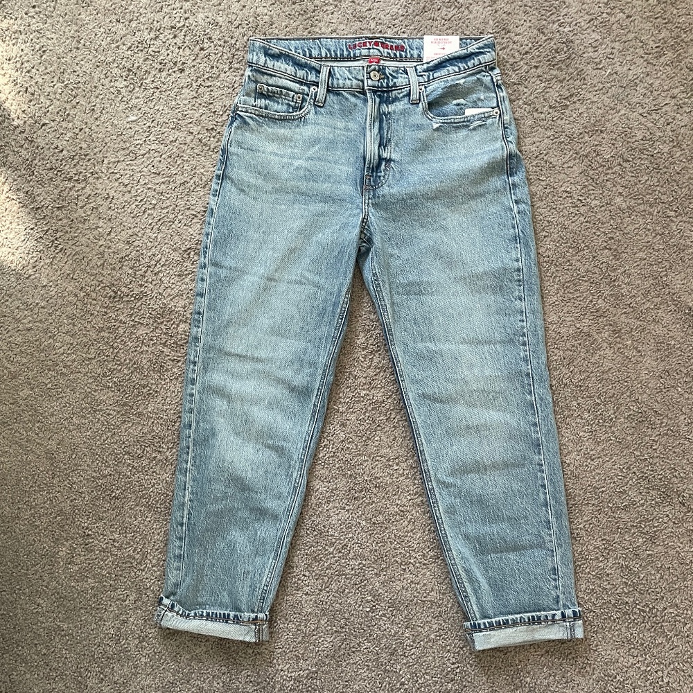 Lucky Brand Mid-rise Relaxed Straight Jean